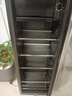 新飛（frestec）冰吧冷藏柜 歐式恒溫紅酒柜酒店家用電冰箱迷你小型單門辦公室保鮮展示留樣茶葉飲料藥品柜 132升黑內(nèi)膽【冷藏+微冷凍+帶燈+帶鎖】 曬單實拍圖