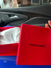 菲拉格慕（Ferragamo）腰帶男士商務(wù)雙面板扣皮帶牛皮 3.5CM寬 七夕節(jié)禮物 送男友禮盒裝 黑棕荔枝紋/槍色扣679710-689134 曬單實(shí)拍圖