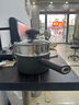 九陽(yáng)（Joyoung）奶鍋不粘奶鍋麥飯石色不粘奶鍋湯鍋寶寶輔食泡面爐灶通用18cm 曬單實(shí)拍圖