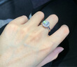 鑫萬福 摩天輪鉑金鉆石戒指奢華群鑲求婚結(jié)婚女鉆戒珠寶送老婆生日禮物 鉑金1.4克拉FG色（主1克拉+副40分） 曬單實(shí)拍圖