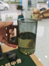 天喜（TIANXI）觀山茶水分離杯玻璃高顏值辦公室泡茶杯子耐高溫過濾喝水茶道杯 【觀山泡茶杯】青灰木把-500ml 曬單實拍圖