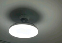 美的（Midea）風(fēng)扇燈餐廳吊扇燈led臥室燈隱形扇葉遙控三防燈具熟睡風(fēng)包安裝 曬單實拍圖