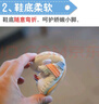 G.DUCK KIDS小黃鴨春秋款0-1歲寶寶軟底學(xué)步鞋小童透氣網(wǎng)面鞋3-6-10個(gè)月嬰幼 桔色 15 碼 內(nèi)長(zhǎng)11.5cm 曬單實(shí)拍圖
