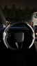 YZ適用tesla特斯拉model3Y方向盤(pán)套把超薄吸汗車(chē)內裝飾改裝丫配件 煥新版ModelY/3鹿皮絨方向盤(pán)套-白色 曬單實(shí)拍圖
