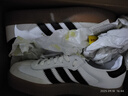 阿迪達斯adidas三葉草 SAMBAE女鞋 板鞋德訓鞋 JI1349 38.5碼 曬單實(shí)拍圖