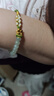中國黃金China Gold四葉草黃金手鏈女轉運珠手串七夕情人節禮物送女友媽媽老婆生日 【京速達】足金和田玉四葉草手鏈 曬單實(shí)拍圖