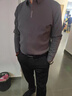 JASONWOOD高端品牌男裝短袖襯衫男2025夏季翻領(lǐng)商務(wù)休閑無痕男士襯衣上衣 高檔灰色長 袖【現(xiàn)貨速達(dá)】 XL /175【140-155斤】 曬單實(shí)拍圖