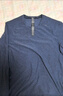 lululemon丨Surge Warm 男士圓領(lǐng)運動衫運動上衣 芯吸 LM3DBRS 雜色海軍藍(lán)/黑 S 曬單實拍圖