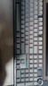 狼蛛（AULA）F108Pro客制化機械鍵盤(pán) 無(wú)線(xiàn)藍牙三模連接 多功能顯示屏 Gasket結構 RGB燈效 108鍵盤(pán)電腦游戲辦公 F108Pro微塵灰【焦糖拿鐵軸】8000mAH 曬單實(shí)拍圖