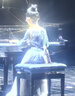衣諾坊女童禮服長(zhǎng)裙兒童花童女孩演出服 灰色紗擺長(zhǎng)裙 160cm 曬單實(shí)拍圖