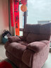 索菲亞單人沙發(fā)政府補(bǔ)貼布藝休閑椅旋轉(zhuǎn)懶人沙發(fā)可搖可轉(zhuǎn)A006 旗艦款-【薔薇粉】電動(dòng)可擺轉(zhuǎn) 曬單實(shí)拍圖