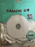 山澤(SAMZHE)六類網(wǎng)線 CAT6類千兆純銅扁平網(wǎng)線 電腦寬帶家用監(jiān)控網(wǎng)絡(luò)連接成品跳線 白色10米BBP610 曬單實拍圖