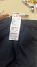 優(yōu)衣庫女裝運動(dòng)寬腿褲闊腿褲寬松衛褲偏短款新款66~69cm 477863 09 黑色 L /160/70A 曬單實(shí)拍圖