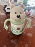 babycare西高地保溫杯學飲兒童寶寶學生上學水壺吸管直飲杯外出6月+-小綠 曬單實拍圖