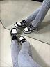 男鞋夏季鞋子男款網(wǎng)面透氣男生板鞋黑白百搭休閑運動(dòng)皮鞋小白鞋男 8262白黑色 41 曬單實(shí)拍圖