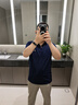 Navigare意大利小帆船男士速干抑菌涼感通勤短袖POLO衫1325525564 藍  XL  曬單實(shí)拍圖