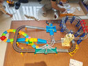 奮銘火車軌道玩具男孩3-6歲10兒童小火車高鐵玩具生日禮物 【3合1】四層燈光交通站 4-6六一兒童節(jié)禮物7-10-14 曬單實拍圖
