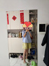 無印良品（MUJI）女式 漢麻 棉 輕便短褲 褲子女款休閑褲 25年夏季 女裝BE1W0C5S 象牙色條紋 M （160/66A） 曬單實拍圖