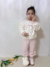 G.DUCKKIDS女童裝運動(dòng)套裝洋氣秋裝2025新款女寶春秋季衛衣小女孩休閑兩件套 粉紅色 80 cm 曬單實(shí)拍圖