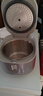美的（Midea）電飯煲0涂層電飯鍋5L大容量316L不銹鋼內膽4-5人無(wú)涂層家用多功能微壓電飯煲MB-RE576S 曬單實(shí)拍圖
