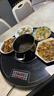 曼盟暖菜板電熱菜板電磁爐帶火鍋暖菜板+火鍋+自動(dòng)旋轉保溫板家用保溫板多功能加熱餐桌墊電動(dòng)轉盤(pán)神器 2200w電磁爐火鍋【電動(dòng)+手動(dòng)旋轉】黑70cm 曬單實(shí)拍圖