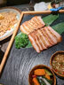 龍大肉食豬雪花松板肉 凈重2斤 精修肉青秘制肉韓式烤肉燒烤冷凍食材 曬單實(shí)拍圖