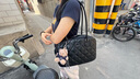 歐時(shí)納（JUST STAR）徐璐同款吐司包包女款2025年新款托特包輕奢侈單肩包女包生日禮物 曬單實(shí)拍圖