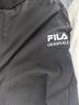FILA 斐樂(lè)官方男士針織五分褲2025夏季新款時(shí)尚休閑舒適運(yùn)動(dòng)短褲 正黑色-BK L 175/84A/L 曬單實(shí)拍圖
