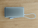 小米（MI）【3C認證】自帶線(xiàn)屏顯充電寶10000 45W 海鹽藍 適用小米/紅米/redmi/蘋(píng)果/安卓/手機可上飛機/火車(chē) 曬單實(shí)拍圖