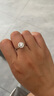 喜鉆鳳冠霞帔紅妝鉑金鉆石戒指高貴典雅求婚結(jié)婚鉆戒送女友生日禮物 GIA證書-共80分D色VS2 3EX N 曬單實拍圖