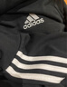 adidas休閑連帽拉鏈夾克外套男裝秋季阿迪達斯官方輕運動(dòng)GK9032   黑色/白   2XL 曬單實(shí)拍圖