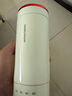 摩飛電器（Morphyrichards）【國家補(bǔ)貼】電熱水壺 電熱水杯 0.3L便攜式家用旅行燒水壺 隨行沖奶泡茶辦公養(yǎng)生保溫杯MR6060白 曬單實(shí)拍圖