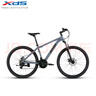 喜德盛（xds）山地自行車(chē)旭日350/310 X6鋁合金車(chē)架機械碟剎避震前叉24/21變速 旭日310石巖灰 M碼（17寸） 曬單實(shí)拍圖