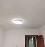 歐普（OPPLE）led吸頂燈具兒童房間現(xiàn)代簡約圓形陽臺臥室燈高顯色三防一體快裝 【鉑玉II350白24瓦】 曬單實(shí)拍圖