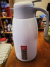 炊大皇 保溫壺 2.2L304不銹鋼內(nèi)膽熱水瓶家用保溫瓶暖水壺【優(yōu)雅白】 曬單實拍圖
