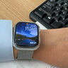 Apple/蘋果 Watch Series 10 智能手表GPS款42毫米銀色鋁金屬表殼青云色回環(huán)式運動表帶MX1L3CH/B 曬單實拍圖