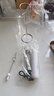 榮事達電動奶泡器家用奶泡機小型打蛋器咖啡打泡器奶油打發(fā)器手持攪拌器 【攪拌棒*3】頂配電機+支架收納 曬單實拍圖