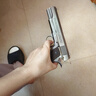 八代AQK1911成人玩具槍鋁合金bb全金屬手槍黃河牌發(fā)射器科教模型 8.0AQK1911（鎢鋼色）六件套 曬單實拍圖