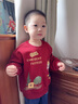 汪汪隊(duì)立大功兒童衛(wèi)衣A類男童春秋季新款衛(wèi)衣男寶寶秋裝休閑上衣中小童紅色110 曬單實(shí)拍圖