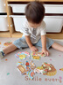 Bravokids百思童年進(jìn)階教育拼圖兒童故事繪本拼圖幼兒早教益智0-6歲玩具 2階-動(dòng)物的溫馨小家【2.5歲+/4幅 卡通拼圖 曬單實(shí)拍圖
