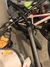 喜德盛（xds）山地車黑客380避震前叉21速變速鋁合金車架 黑/灰色17 曬單實(shí)拍圖