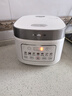 九陽(yáng)（Joyoung）電飯煲3L家用0涂層電飯鍋316L不銹鋼內膽微壓煮飯鍋2-3人智能預約煲湯精致飯煲 杏仁白 3L 30F335L【316L0涂層】 曬單實(shí)拍圖