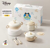 DISNEY迪士尼 嬰兒輔食碗勺套裝6個月-3歲兒童寶寶吃飯米粉輔食餐具禮盒 五件套【禮盒裝】 曬單實拍圖