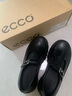 愛(ài)步（ECCO）樂(lè )福鞋女 2025新款英倫風(fēng)牛皮厚底增高單鞋女 蹤跡220763 黑色22076301001 38 曬單實(shí)拍圖