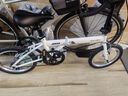 大行（DAHON）折疊自行車16英寸YUKI超輕迷你便攜男女式通勤單車KT610 白色  曬單實(shí)拍圖