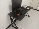 皆客電腦桌臺式電競桌子雙人游戲桌椅家用辦公桌書(shū)桌工作臺學(xué)習寫(xiě)字桌 破價(jià)福利【碳纖黑140*60】 曬單實(shí)拍圖
