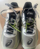 亞瑟士（asics） Jog 100s 復(fù)古百搭 網(wǎng)布人造革防滑 低幫 休閑跑步鞋 男女同款 1201A715-020 【灰綠色】 43.5 曬單實(shí)拍圖