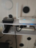 妙美wifi墻壁電視掛墻上機(jī)頂盒路由器放置架置物收納盒免打孔托架支架 曬單實(shí)拍圖