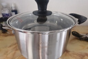 美廚（maxcook）湯鍋 304不銹鋼湯鍋湯煲20cm 加厚復(fù)合底 電磁爐通用MCT8190 曬單實(shí)拍圖