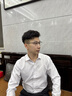 普萊斯（pulais）近視眼鏡框可配度數(shù)純鈦金屬高端商務半框超輕8g男士眼鏡架19897A 曬單實拍圖